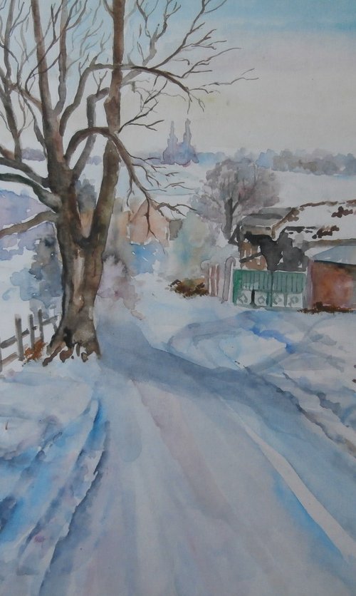 WINTER SCENE by Zoran Mihajlović Muza