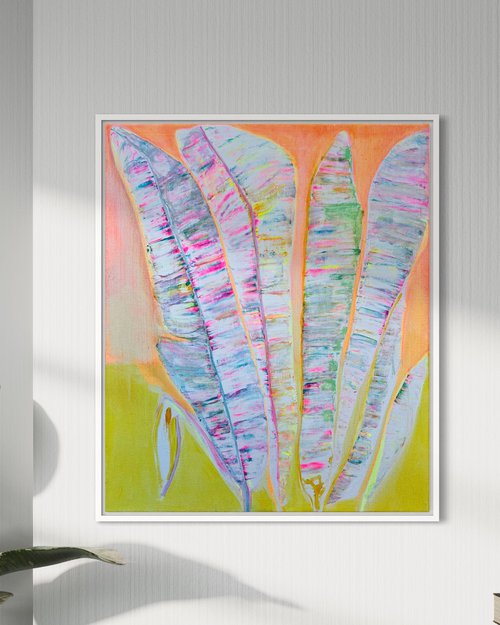 'Rainbow Palms At Sundown' by Kathryn Sillince