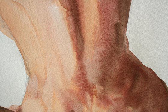 Grace XIII. Series of Nude Bodies Filled with the Scent of Color /  ORIGINAL PAINTING
