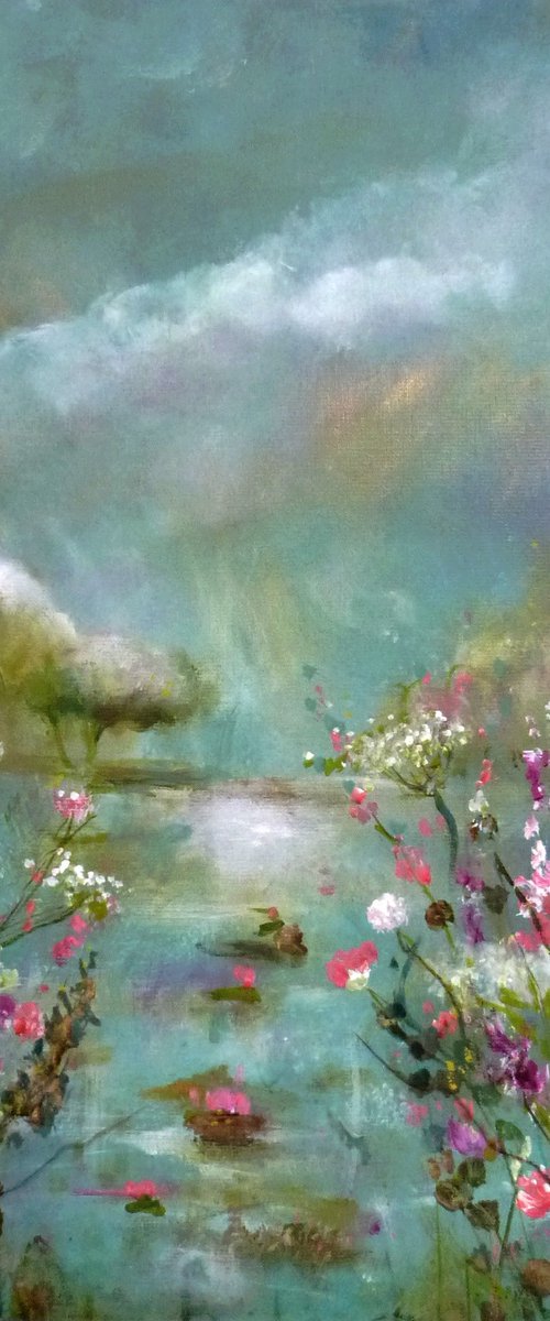 Tomorrow, at dawn... 55 x 46 cm. by Loetitia Pillault