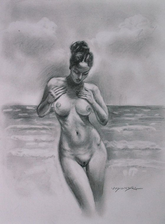 Girl in beach