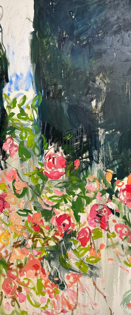 Winter garden. Roses. by Lilia Orlova-Holmes