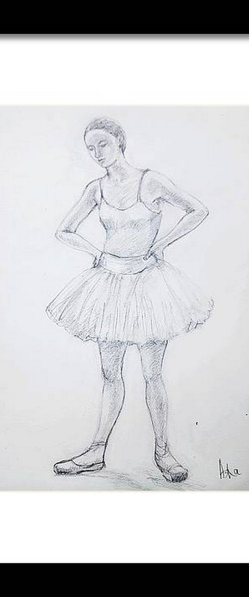 Backstage Ballerina 10 by Asha Shenoy