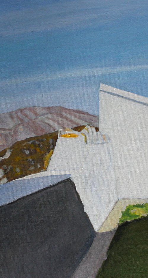 Lighthouse Outhouse (Dunree Fort, Donegal) by Emma Cownie