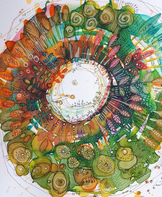 Mandala 8.- when fairies tell the tales