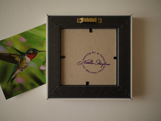 Bluebird painting frame