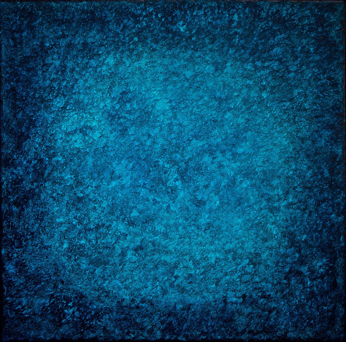 Abstract Acrylic Painting By Stefan Fierros, 24 X 24", Flux - 9, Original Artwork