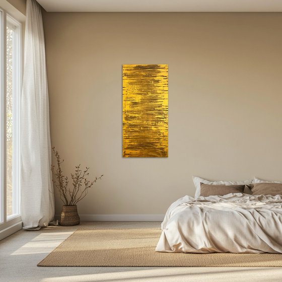 Golden Fire 50x100x2 cm