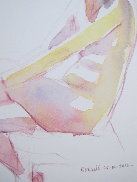 seated nude
