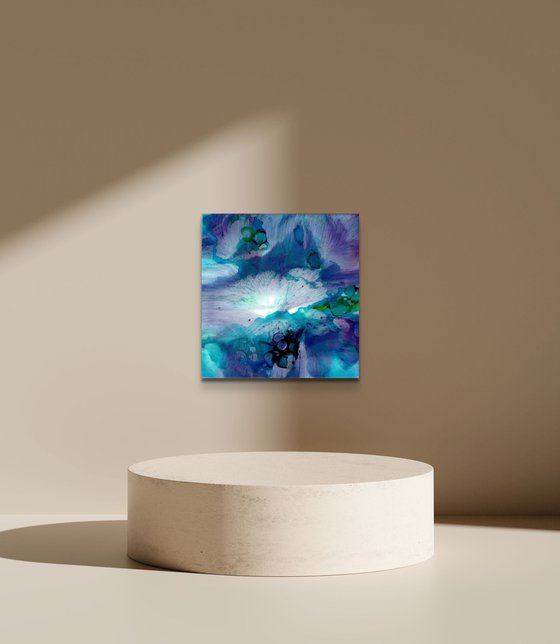Nature Series - Ocean Two (Original Epoxy Resin on Canvas)