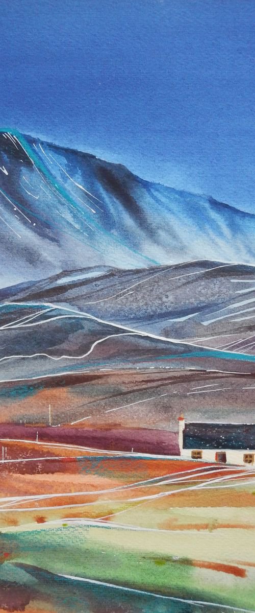 In the mountains after rain by Alla Vlaskina