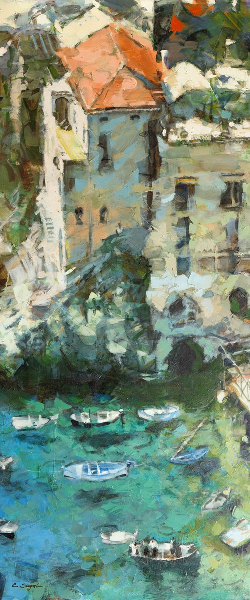 "Boats in Capri" by Eugene Segal