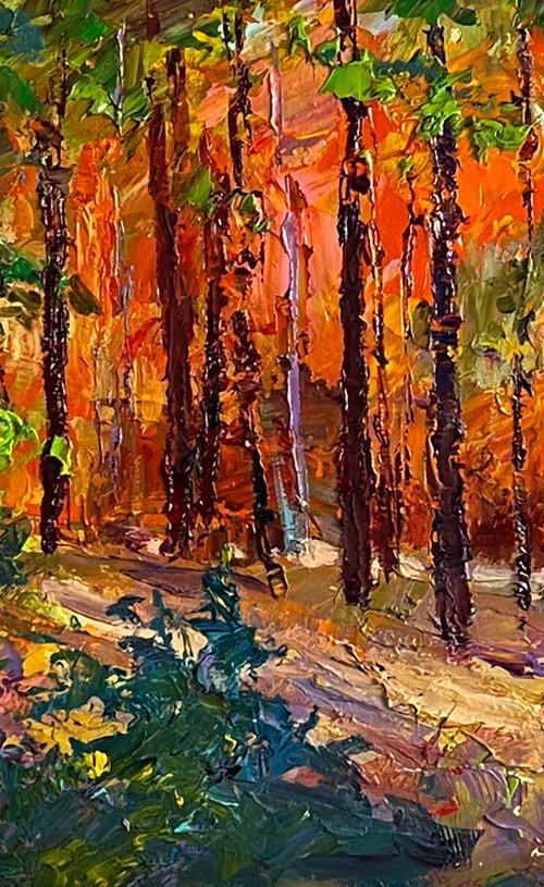 Autumn in the Forest by Boris Serdyuk
