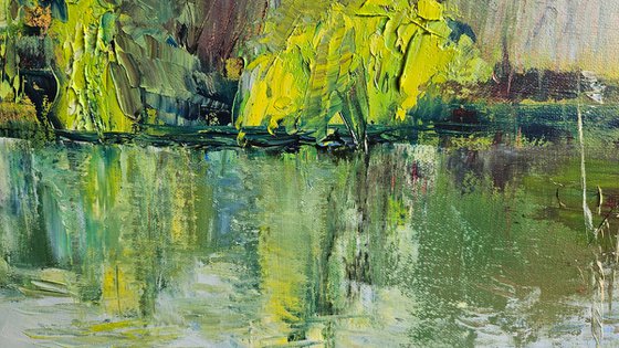 Pond in Spring