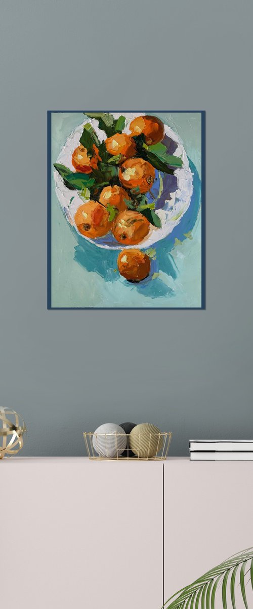 Tangerines, mandarins. by Vita Schagen