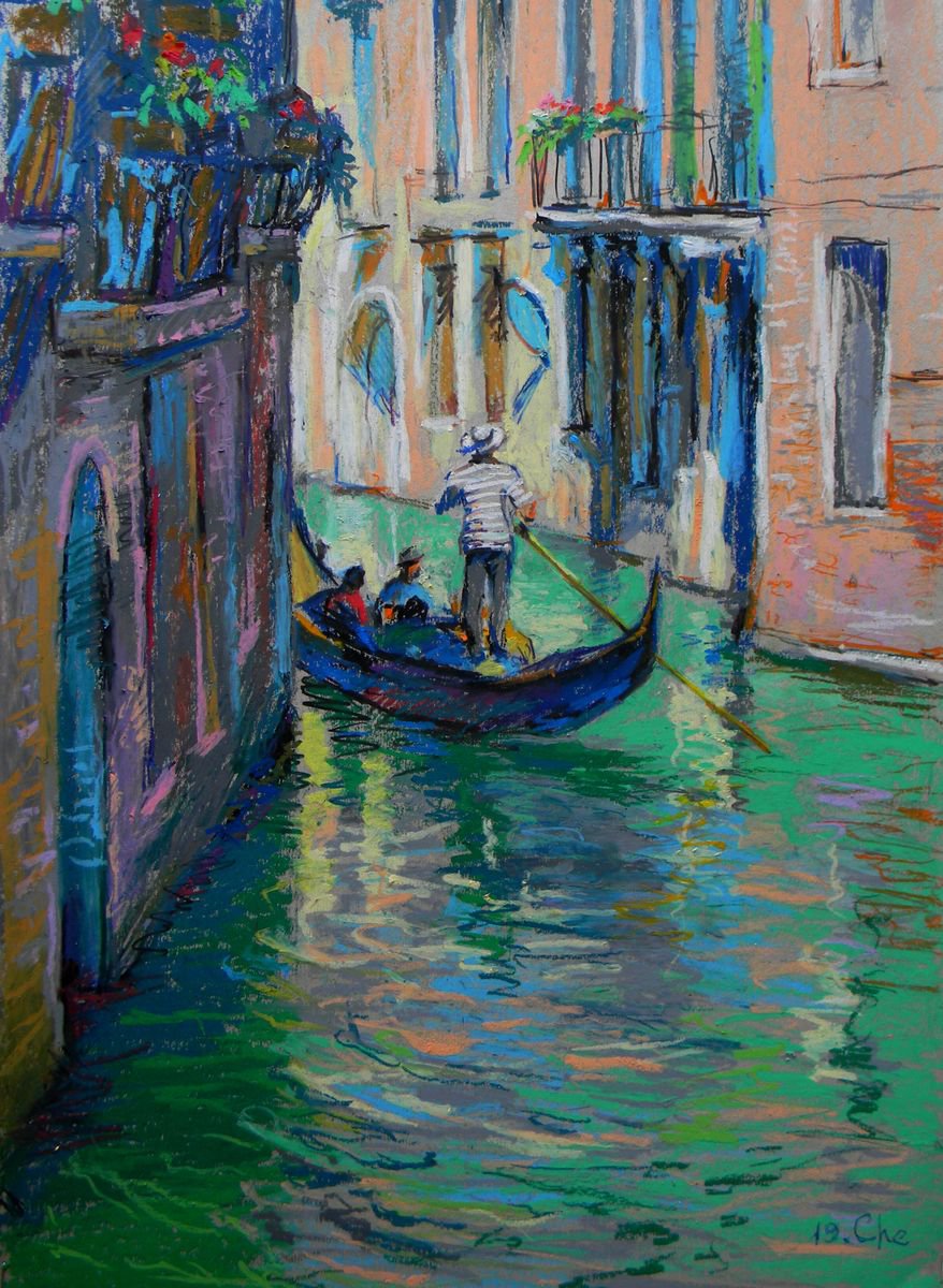 Venetian motive by Liudmyla Chemodanova