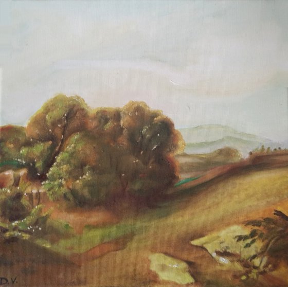 Landscape with Trees
