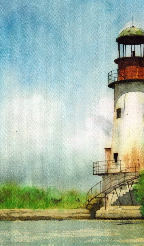 Old Lighthouse in Sulina by REME Jr.
