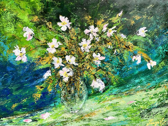 Vase of Summer Flowers
