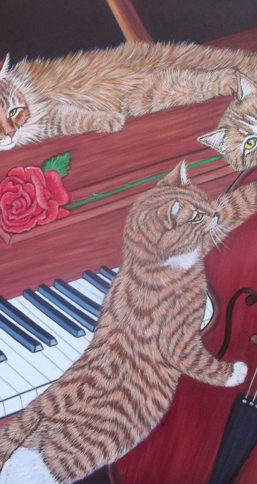 Cats and Music by Sofya Mikeworth