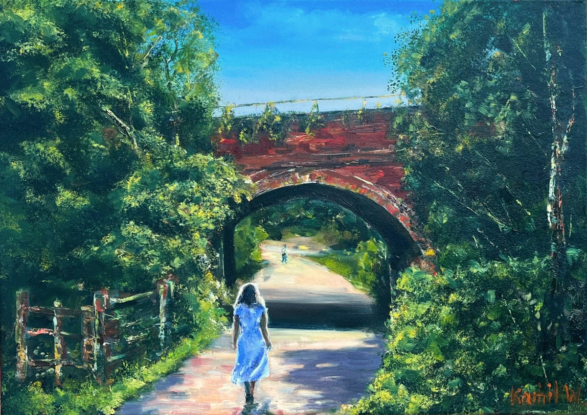 Walk From Blackhamsley Hill By Kamil Woj, 23 X 17, Artwork For Sale On Artfinder