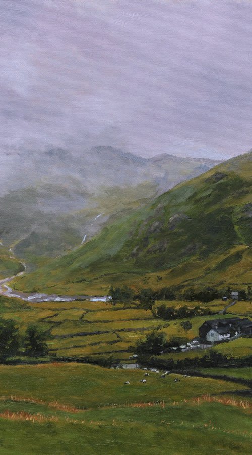 Great Langdale from Side Pike by Tom Clay