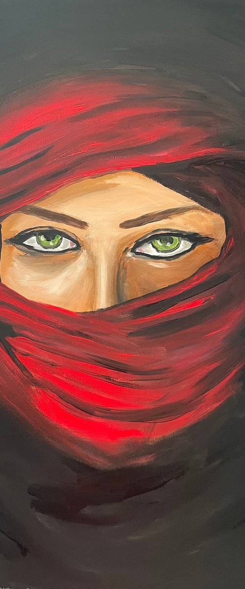 Behind The Red Veil by Aisha Haider