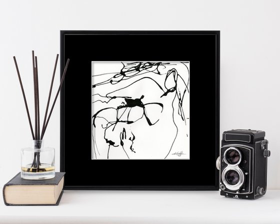 Doodle Nude 21 - Minimalistic Abstract Nude Art by Kathy Morton Stanion