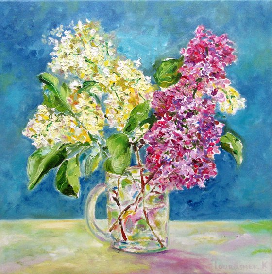 Lilac in a Glass