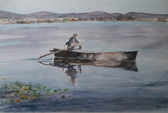 CALM WATER / 40 x 27.5 cm