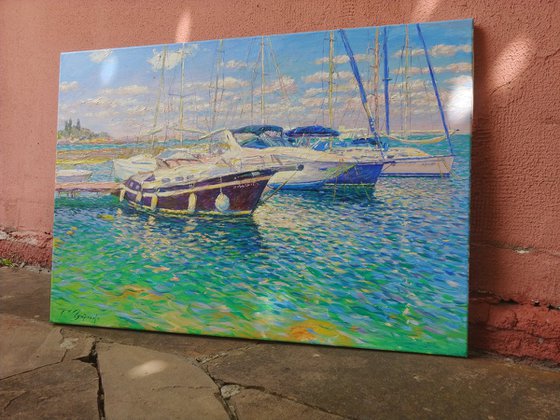 Boats waiting for the sails of your dreams