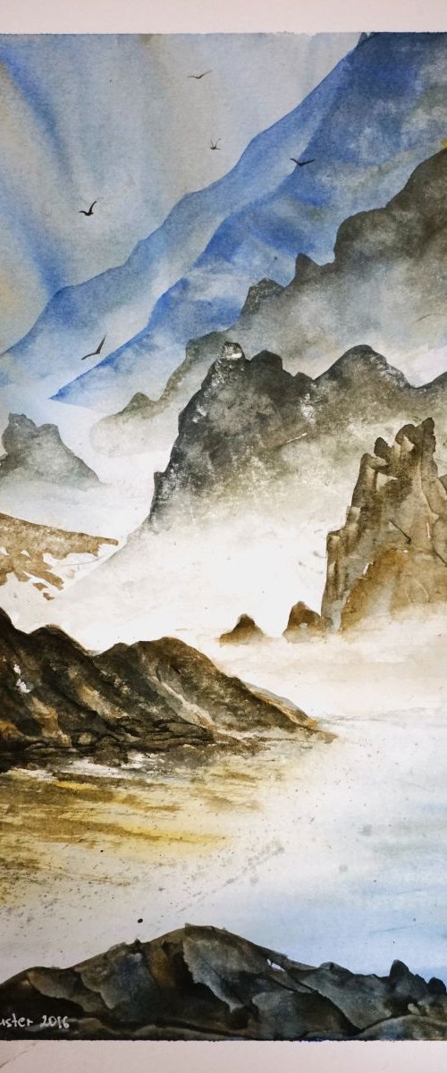 Montains v2 by Yulia Schuster
