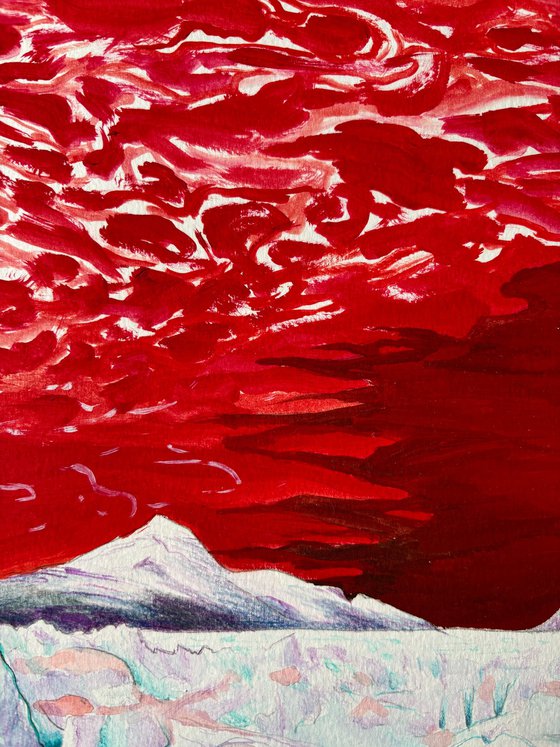 Melting glaciers