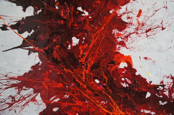 Twisting Fire V - CANVAS ONLY
