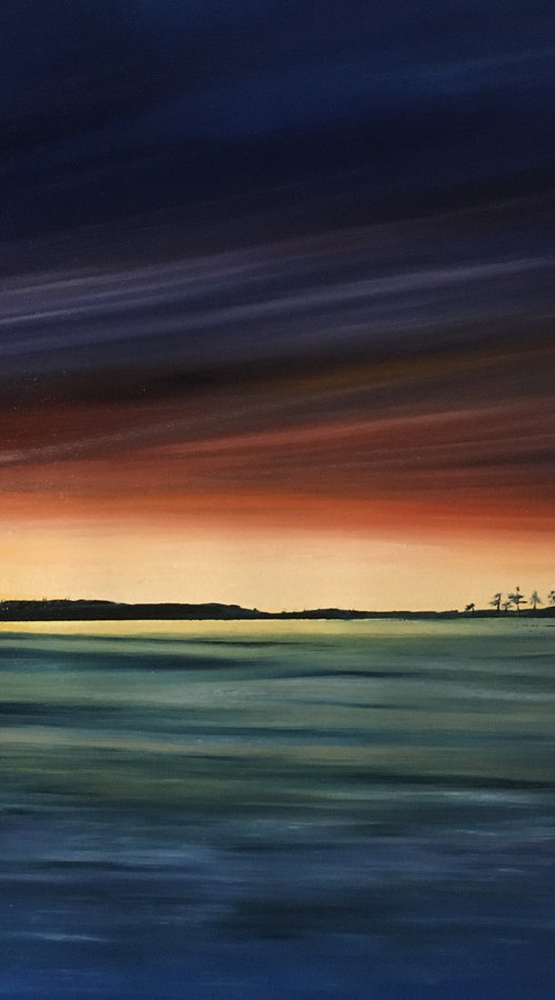 Purple Sunrise by Timea  Valsami