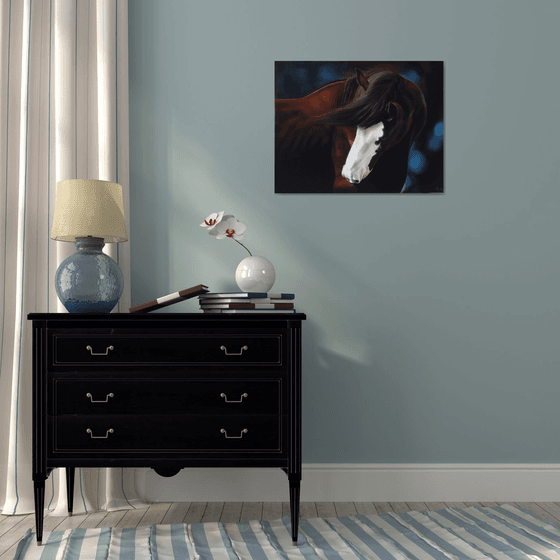 In the winter silence