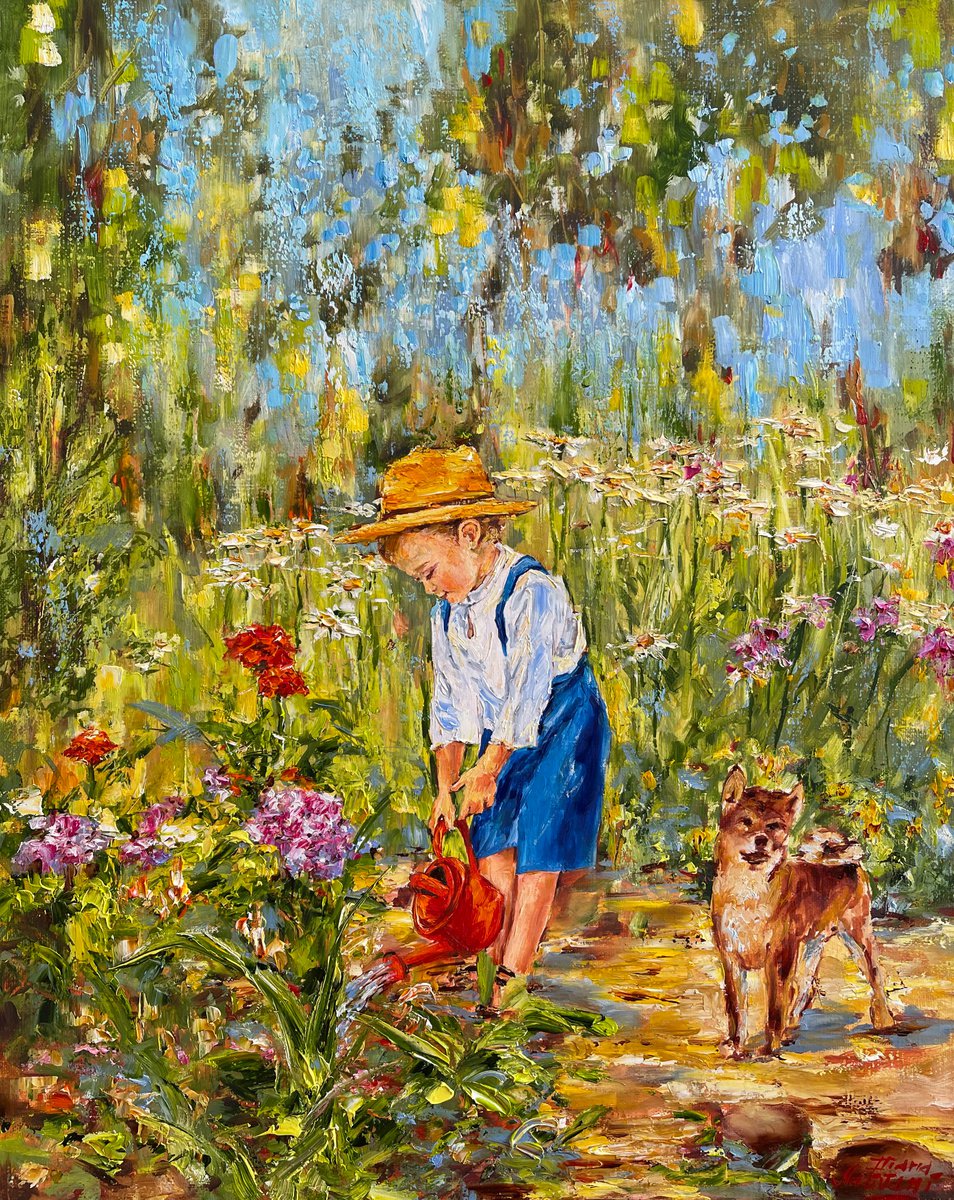Le petit jardinier by Diana Malivani