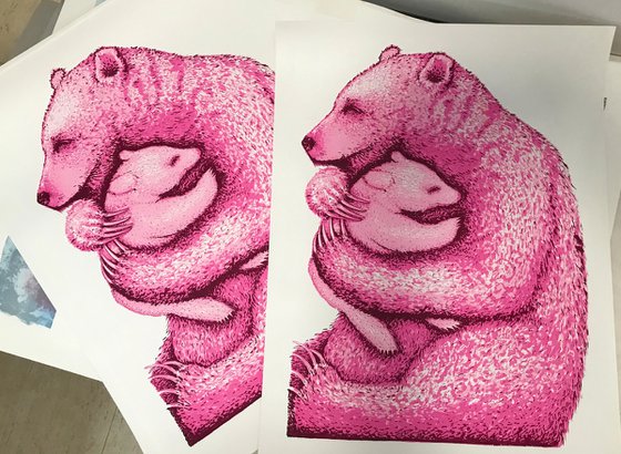 Bear Hugs (Pink)