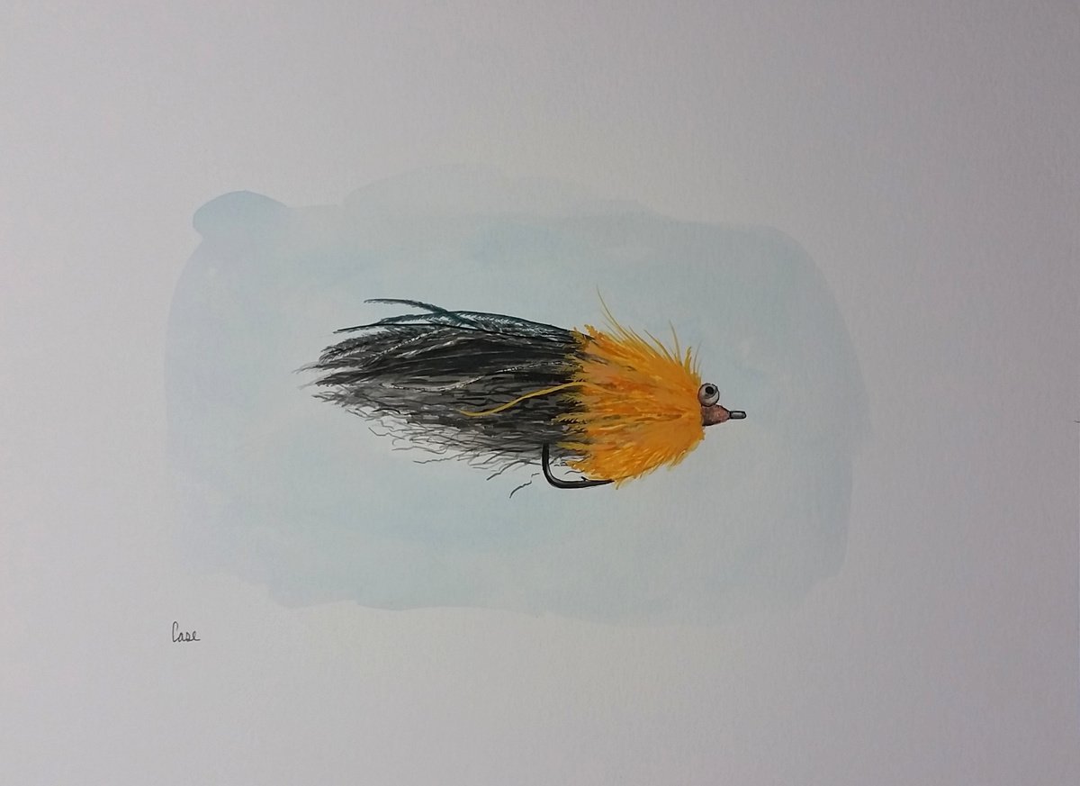 Fishing - Flies - Wildlife - Snoke by Katrina Case