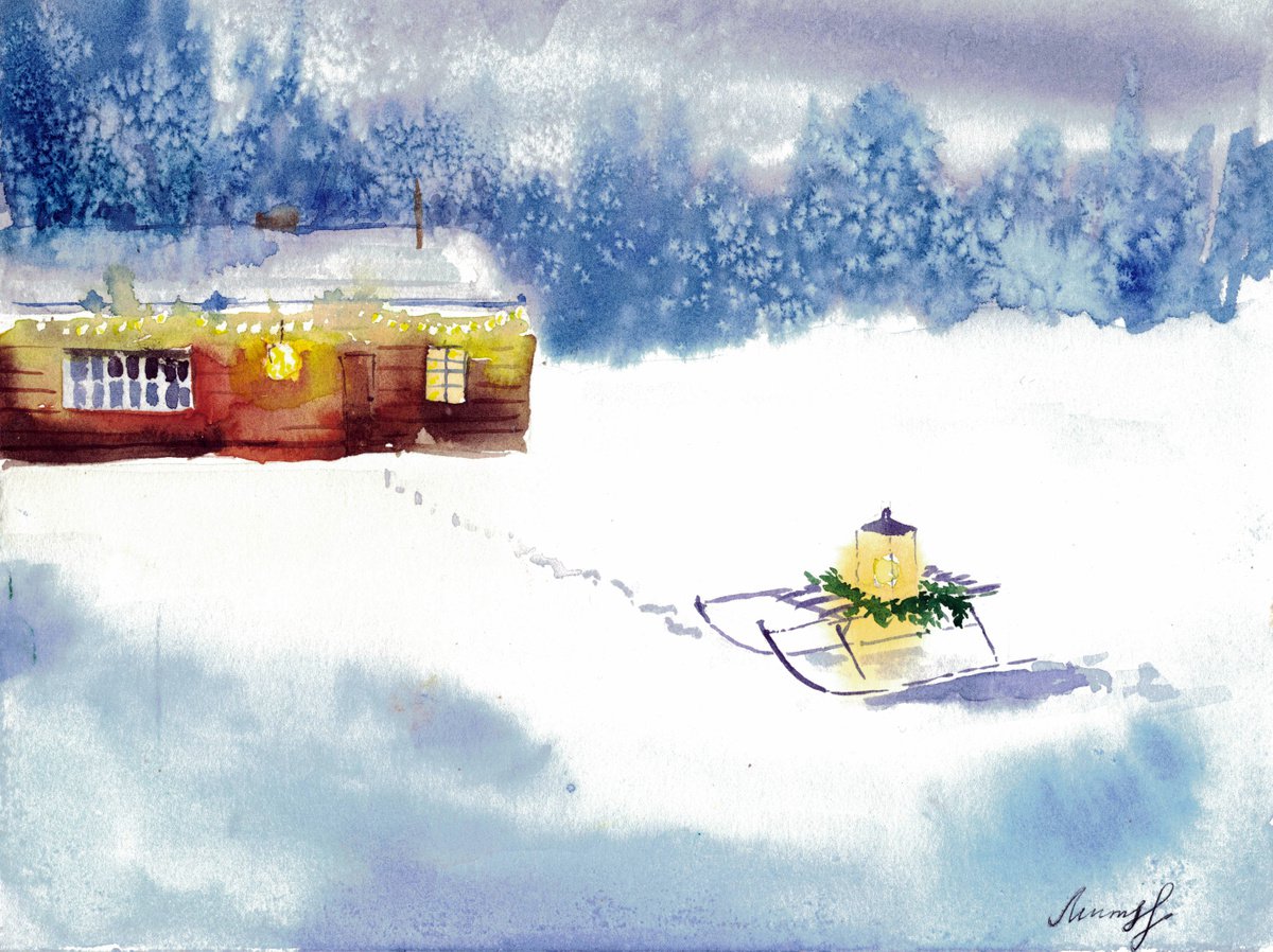 Winter Day by Ekaterina Mitrofanova