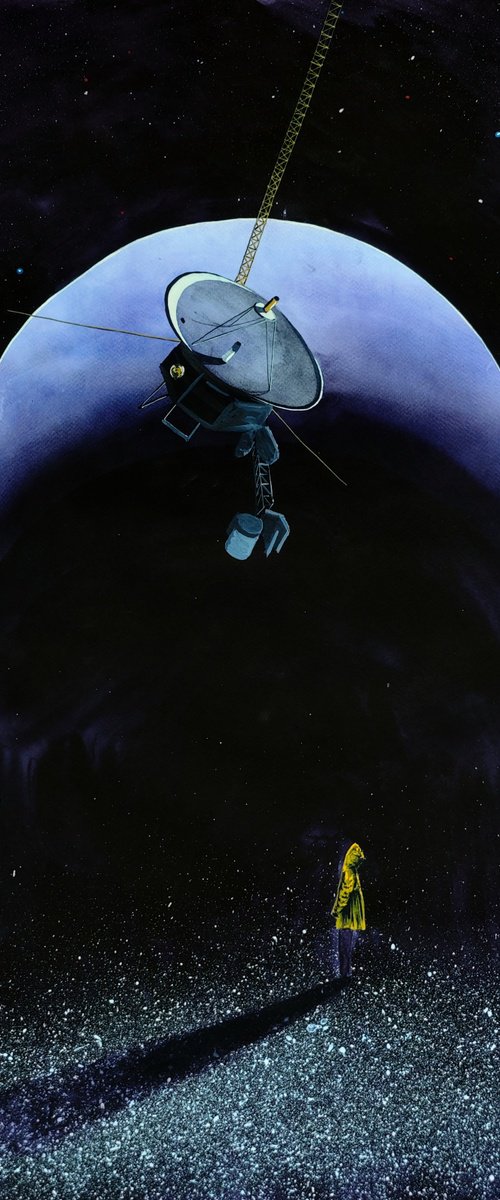 Voyager 1 by Eugene Gorbachenko