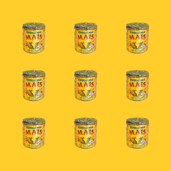 Nine can of corn