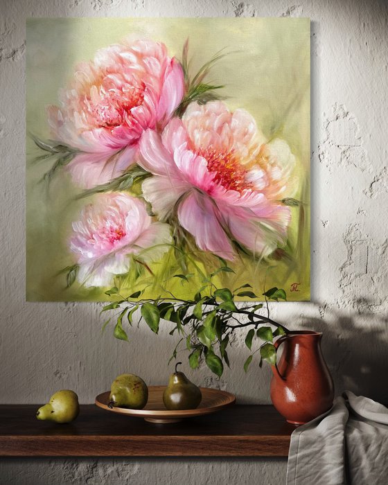Magic peonies series - Petals of Tenderness