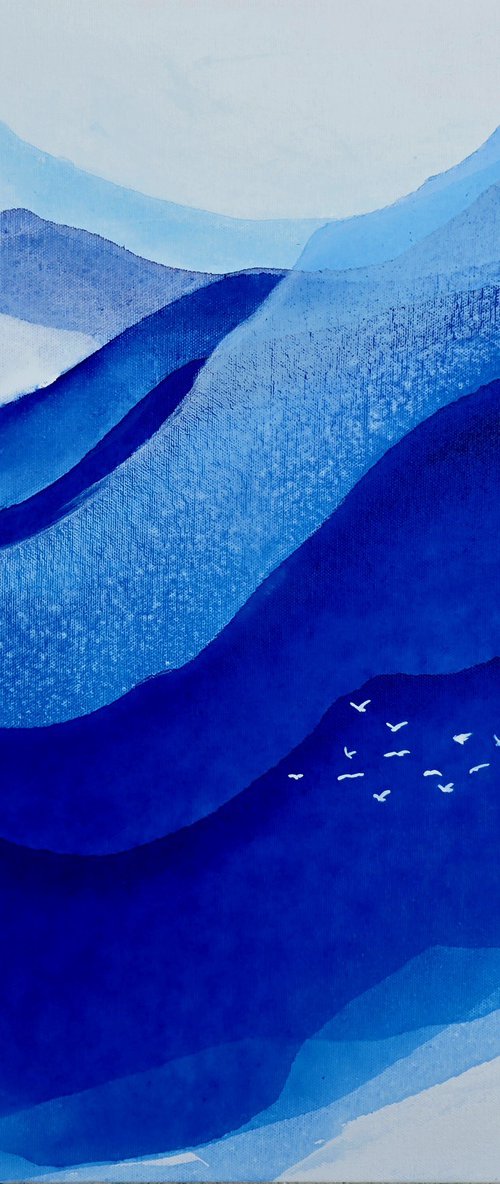 Tranquility of distance III by Danijela Dan