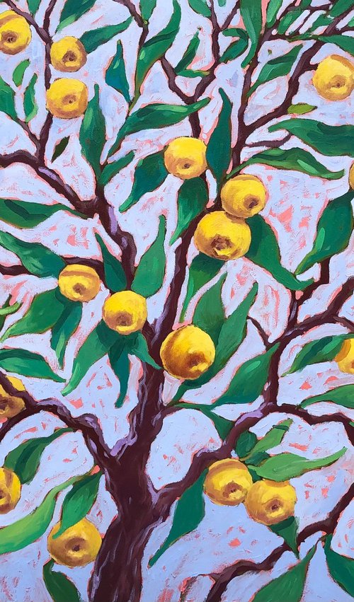 Yellow apples by Volodymyr Smoliak