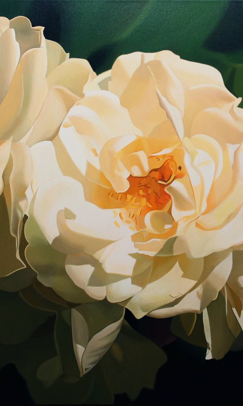 Roses painting by Valeri Tsvetkov