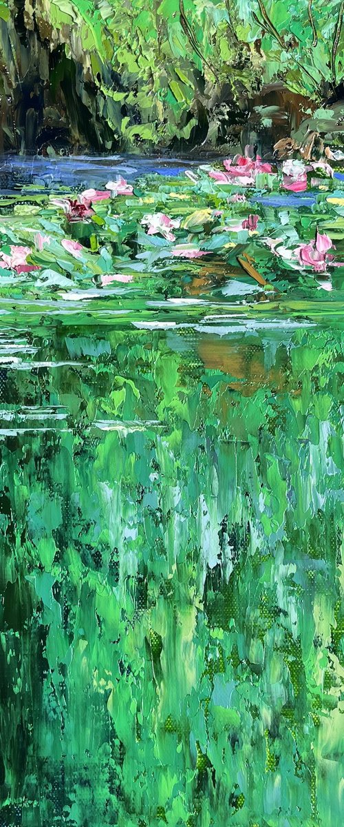 Water lilies 1 by Elena Mashajeva-Agraphiotis