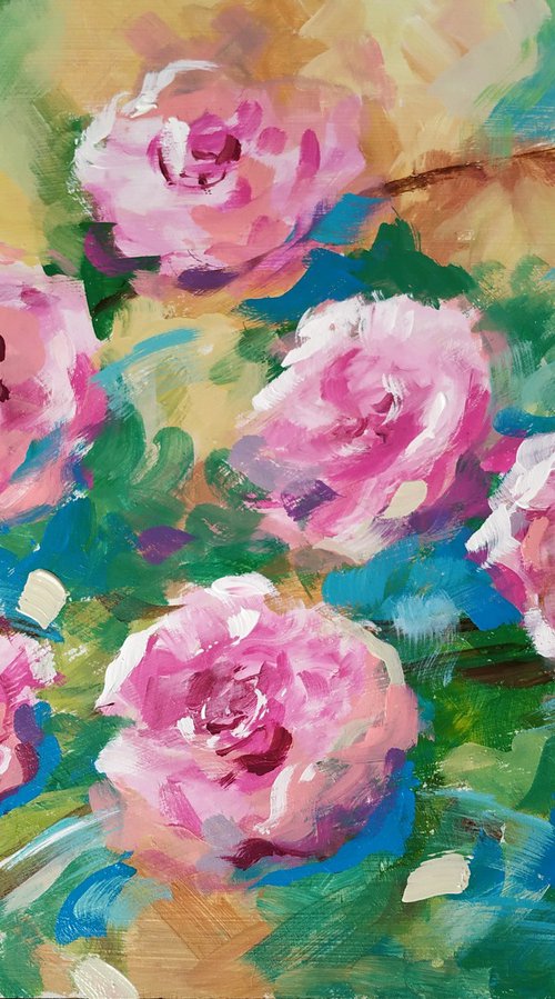 Roses from My Garden by Antigoni Tziora