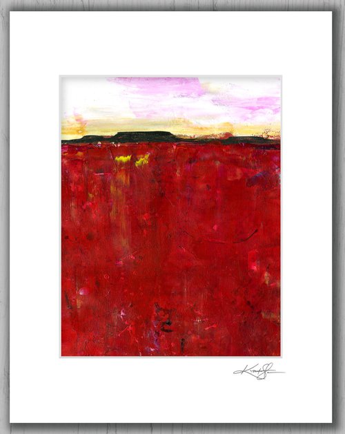 Mesa 126 - Southwestern Landscape Painting by Kathy Morton Stanion by Kathy Morton Stanion