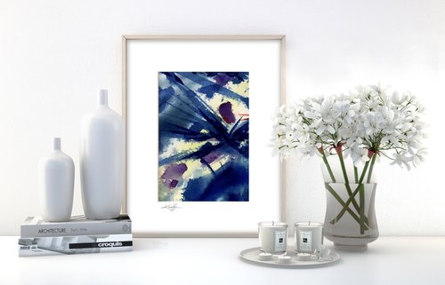 Organic Dream 8 - Abstract Floral art by Kathy Morton Stanion by Kathy Morton Stanion